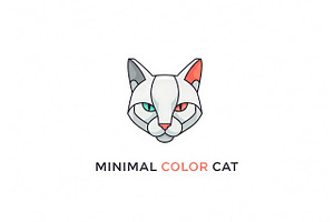 Minimal Color Cat, a Branding & Logo Template by Logocreative