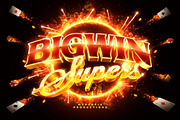 Casino Game Text Effects (12 PSDs), a Layer Style Add-On by Hyperpix Productions (Thumbnail 6 of 19)