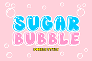 Sugar Bubble - Playful Font, a Sans Serif Font by KiddoGlyphs Studio (Thumbnail 1 of 3)