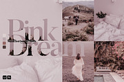 Pink Dream Presets for Lightroom, a Preset Add-On by Hubzway (Thumbnail 1 of 5)