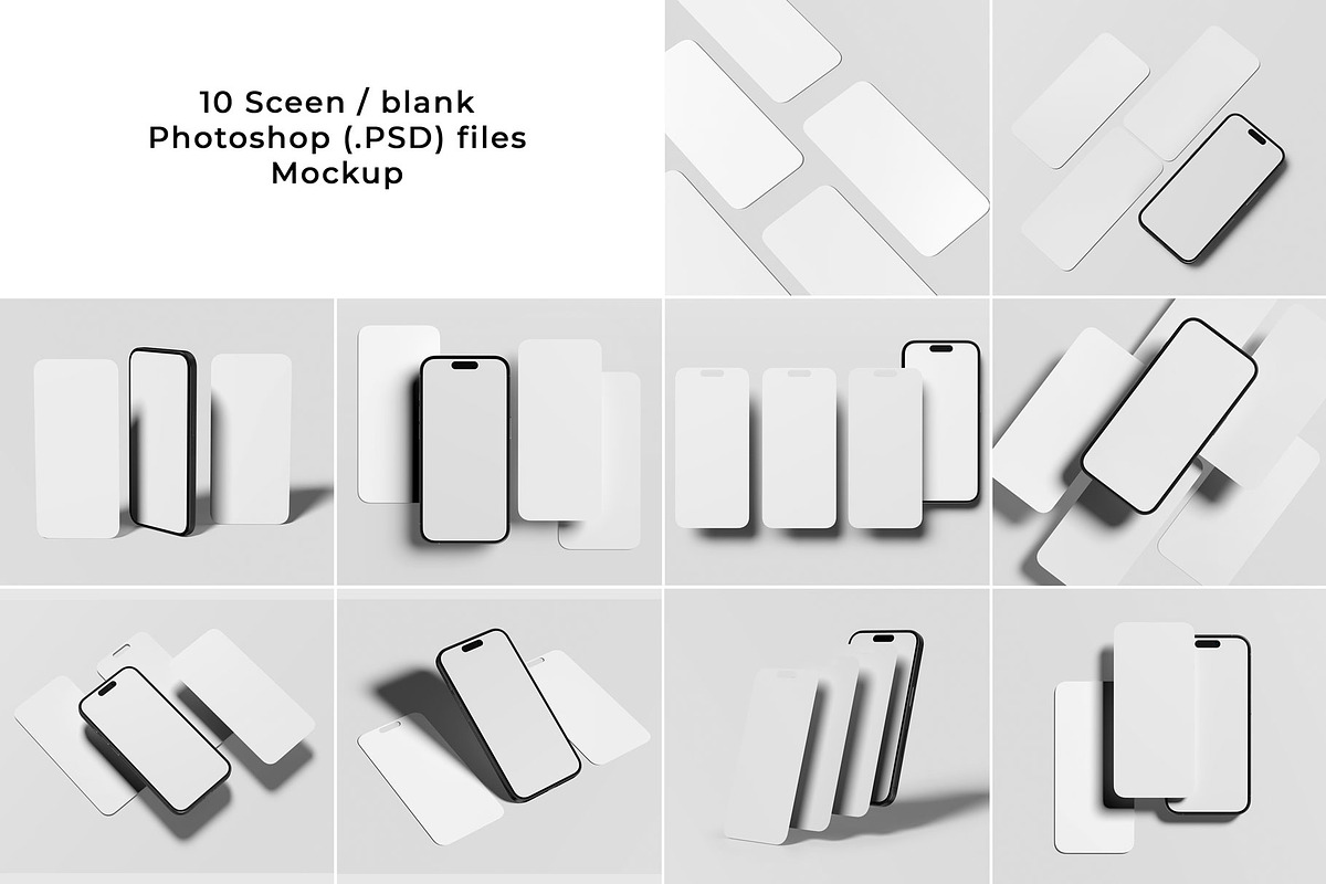 Phone Screen Presentation Mockup, an iPhone Mockup by Jestdio (Photo 16 of 16)