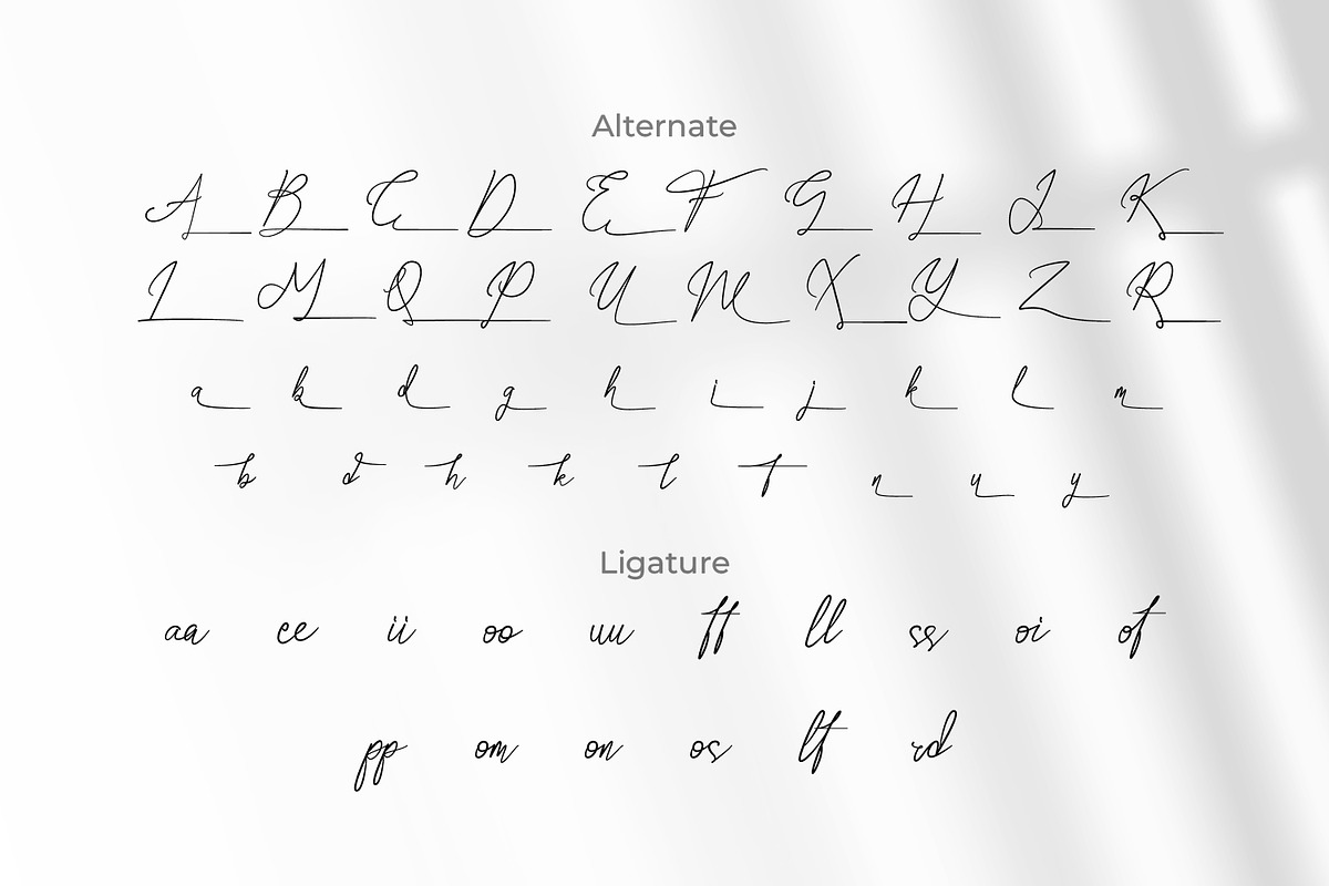 Fost Regard - Signature Script Font, a Script Font by Rishsketch (Photo 11 of 13)