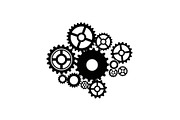 Gear & Cogwheel Silhouette Vector Bu, an Illustration by jahid234 (Thumbnail 43 of 51)