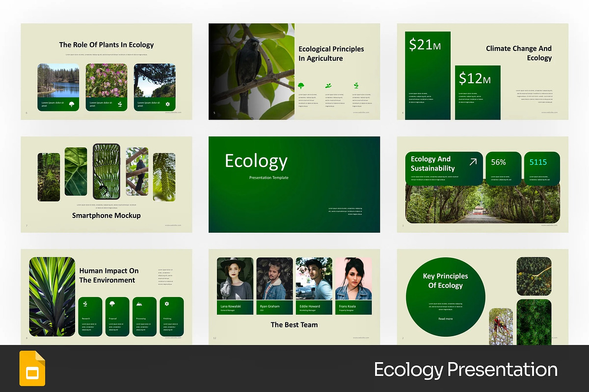 Ecology Environment GSlides, PPoint