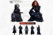 Orchard of Forgotten Moons Cliparts, a Decorative Illustration by ThatsDesignArt (Thumbnail 6 of 14)
