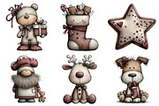 Gingerbread Christmas PNG Clipart, an Illustration by Daily.Designs (Thumbnail 5 of 5)