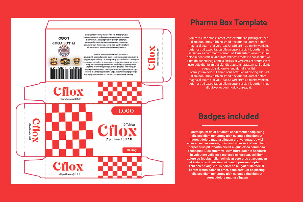 Versatile Pharma Box Template, a Templates & Theme by Design Fusion (Photo 3 of 4)
