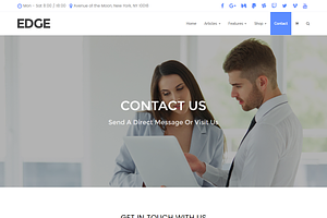 Edge Business WordPress Theme