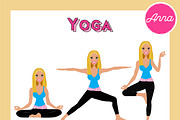 Yoga Teacher Portrait Creator, a Person Illustration by Lauren Lesley Studio (Thumbnail 7 of 43)