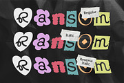 CS Anika – Collage Font, a Sans Serif Font by Craft Supply Co. (Thumbnail 2 of 8)