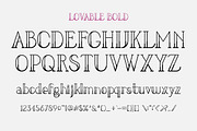 LOVABLE FONT FAMILY, a Font by FSY Creative Lab (Thumbnail 5 of 8)