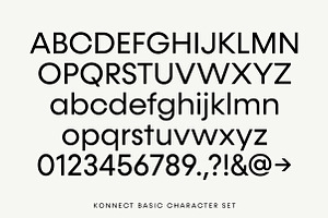 Konnect Font Family