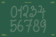 CS Belluga Dashed, a Handwritten Font by Craft Supply Co. (Thumbnail 6 of 8)