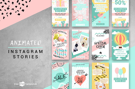 10 Animated Instagram Stories
