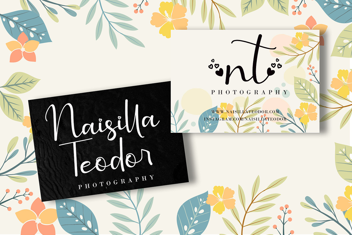 Benillia, a Script Font by AEN Creative Studio (Photo 2 of 12)