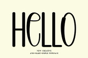 Hello - Script Font, a Script Font by InermediaSTUDIO (Thumbnail 1 of 6)