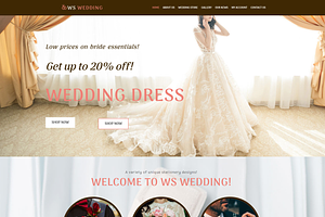 WS Wedding - Event Planner Theme