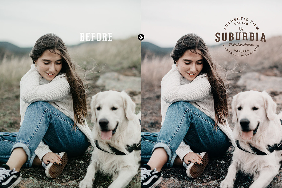 Suburbia Photoshop Actions, an Action Add-On by FilterAtelier (Photo 4 of 7)