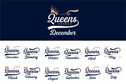various months are born in design, a Branding & Logo Template by BARONSTD (Thumbnail 1 of 4)