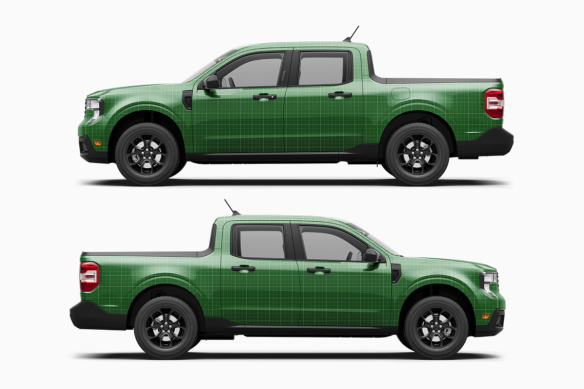Pickup Truck Mockup 16, a Product Mockup by Mockupix (Photo 9 of 12)