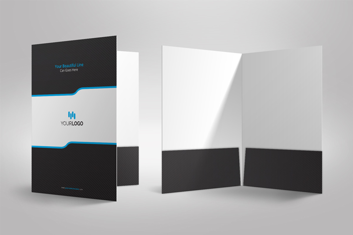 Presentation Folder, a Stationery Template by RQ Designs (Photo 2 of 4)