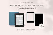 Kindle Paperwhite 4 Skin SVG PNG, a Graphic by STUDIO REFINERY (Thumbnail 1 of 5)