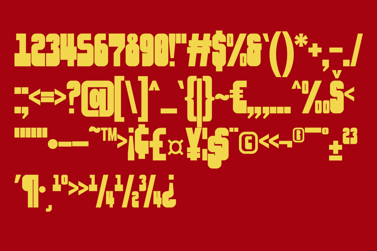 Bozilla - Bold Condensed, a Sans Serif Font by Nian Keun Studio (Photo 12 of 12)
