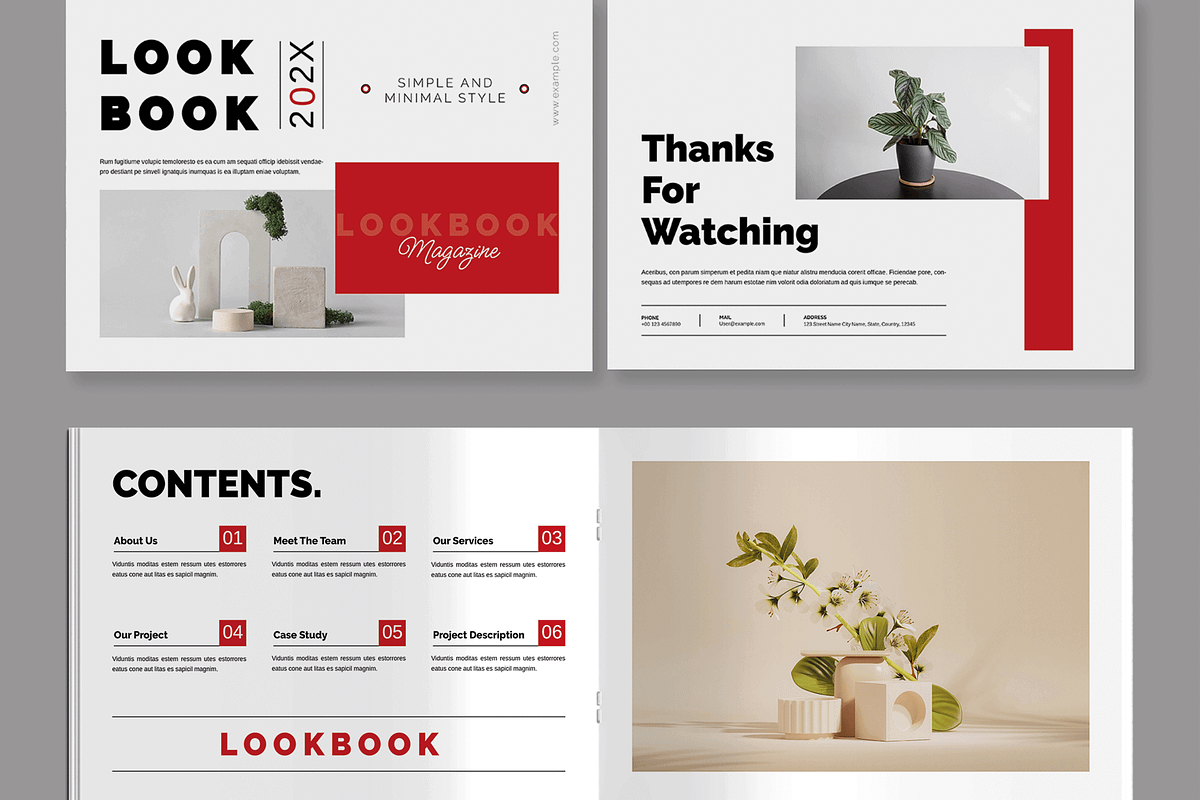 Lookbook Magazine Layout, a Magazine Template by MightyDesign (Photo 2 of 8)