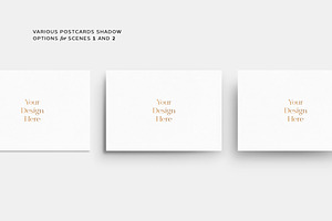 Correo Postcard Mockups