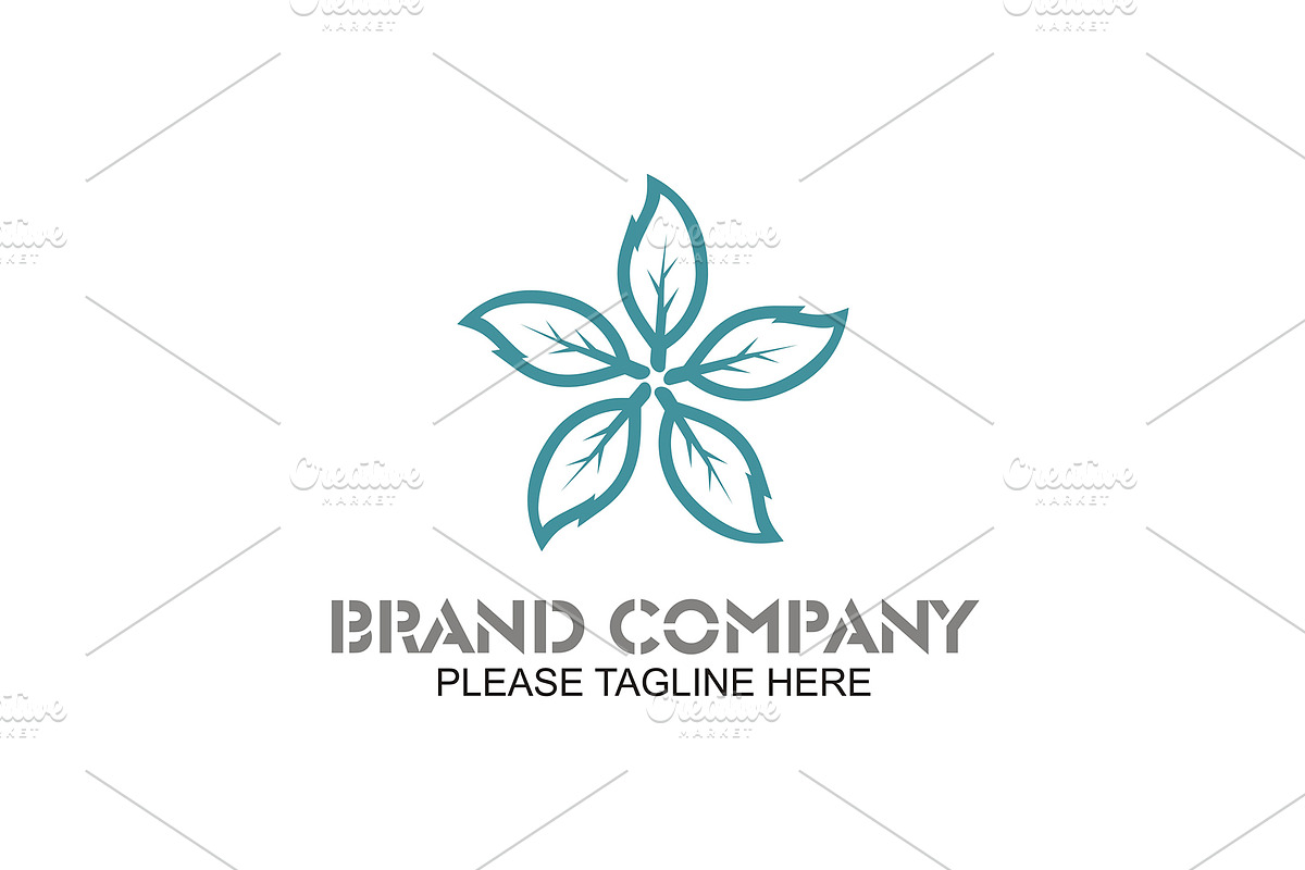 20 Logo Flower Templates Bundle, a Branding & Logo Template by Friendesigns (Photo 20 of 21)