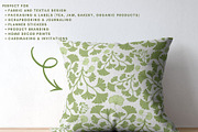 Ginkgo Botanical Seamless Patterns, a Pattern Graphic by Traveling Designer (Thumbnail 4 of 7)