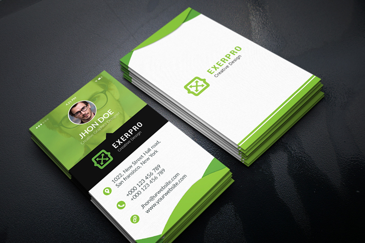 Stylish Business Card, a Business Card Template by Shapnochura Design Studio (Photo 2 of 4)