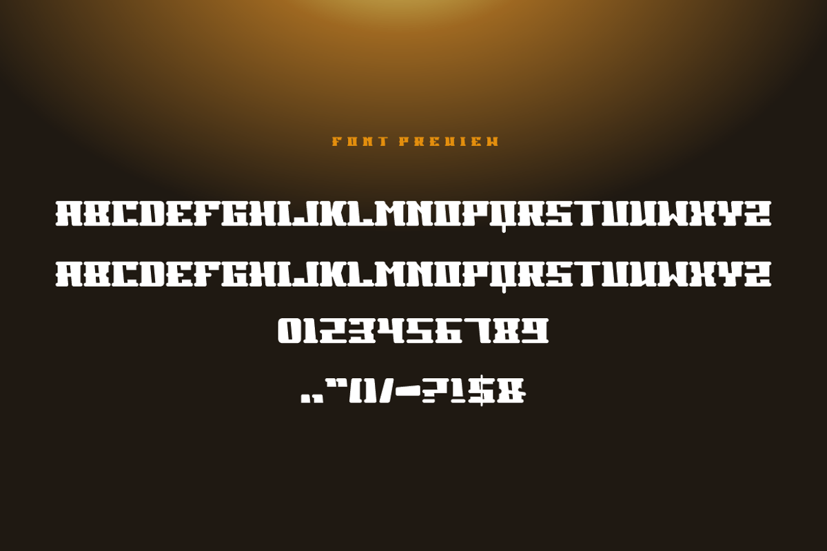 Merogan - Font, a Sans Serif Font by artchiles_design (Photo 4 of 5)
