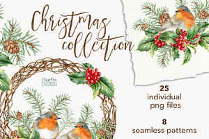 Christmas collection clip art.