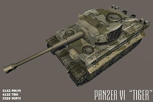 Panzer VI Tiger German Tank