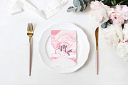BlushPink Watercolor Floral Clipart, an Illustration by May • SHO (Thumbnail 13 of 15)