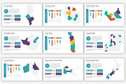 Maps PowerPoint infographics, a Presentation Template by SlideOne (Thumbnail 25 of 31)