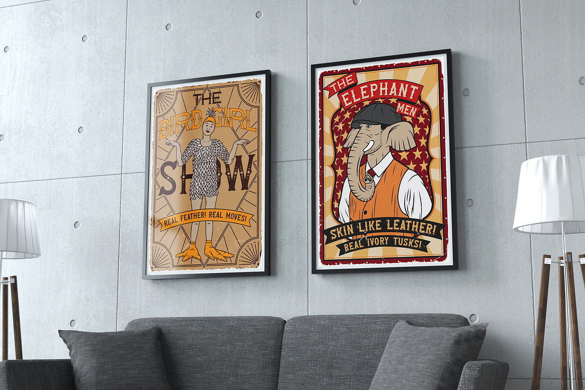 Circus Sideshow, a Font by VozzyStock (Photo 5 of 7)