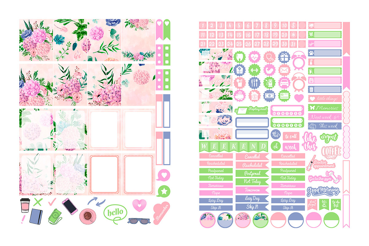 Hydrangea ECLP vertical, a Design Template by DigitalDesignAI (Photo 2 of 4)
