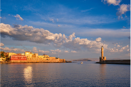 Boat in picturesque old port of, an Architecture Photo by f9photos
