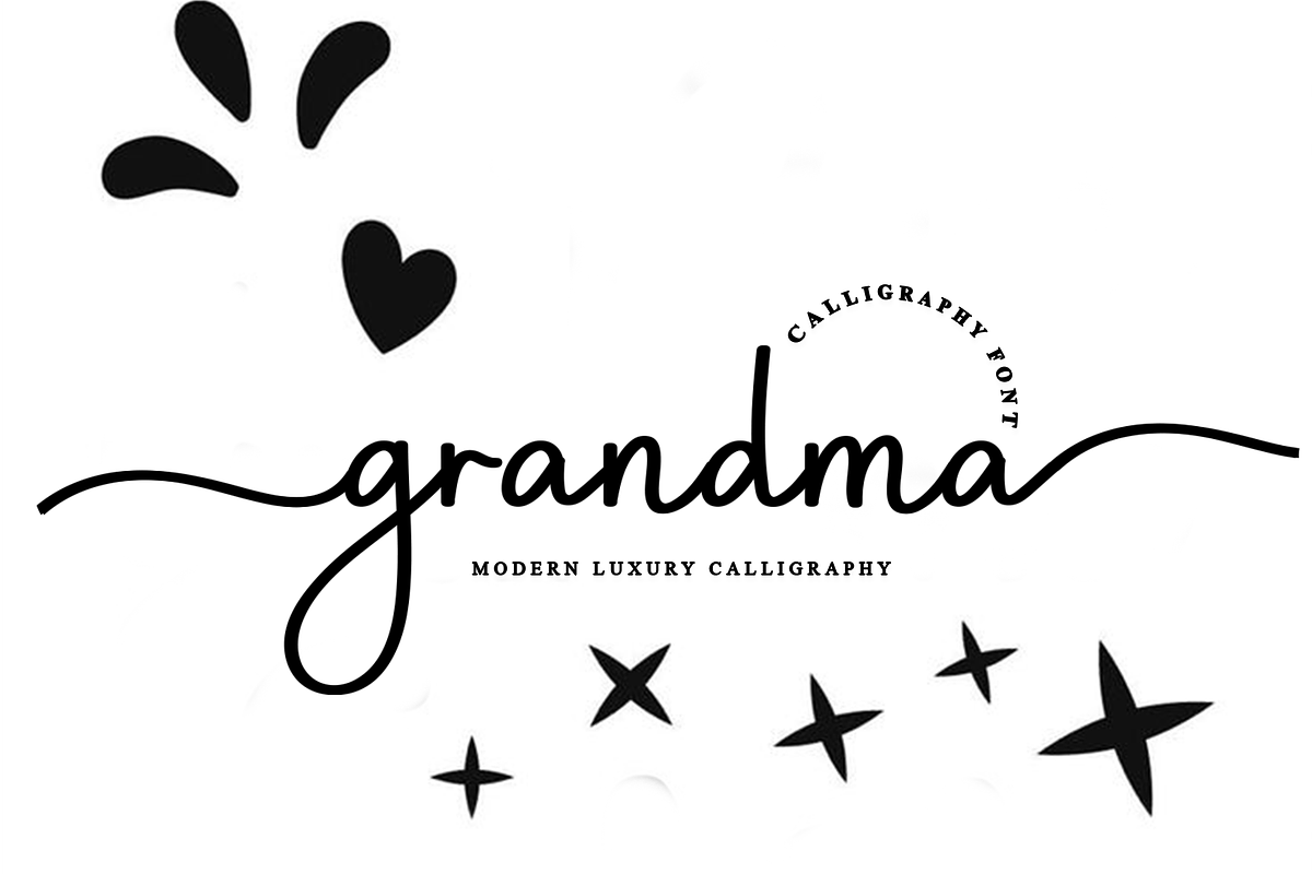 Grandma, a Handwritten Font by FreshTypeINK (Photo 1 of 7)
