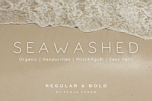 Seawashed - A Handwritten Sans Serif