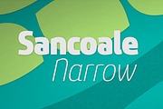 Sancoale Narrow, a Sans Serif Font by insigne (Thumbnail 1 of 5)