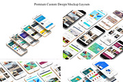 ALL 3D iPHONE MOCK-UP BUNDLE VOL-8, an iPhone Mockup by Graphicsworld125 (Thumbnail 5 of 22)