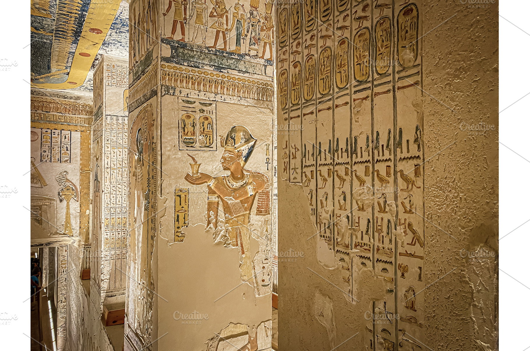 Tomb of Memnon KV9 in the Egyptian, an Architecture Photo by TatsianaSalauyova