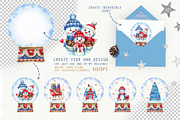 Christmas Stories, an Animal Illustration by Watercolor by Tonia Tkach (Thumbnail 3 of 9)