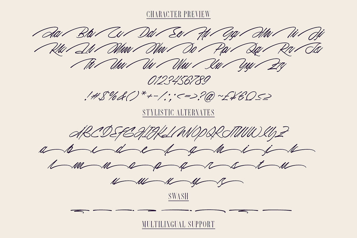 Theodore Hamilton | Signature Font, a Script Font by Lemonthe (Photo 10 of 10)