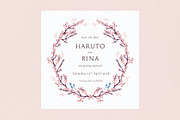 Cherry Blossom Wedding Invite Bundle, an Invitation Template by Wedding Whippet (Thumbnail 5 of 9)