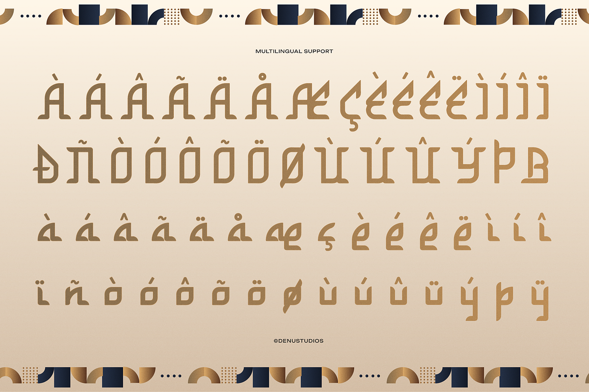 Ar Rihala | Arabic Typeface, a Script Font by Denustudios (Photo 11 of 12)