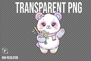 Cute Panda Clipart, an Animal Illustration by Forhadx5 (Thumbnail 8 of 9)